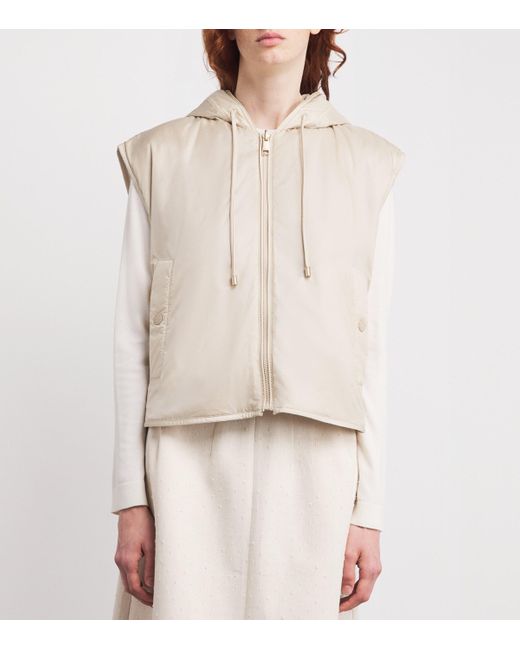 Weekend by Maxmara Natural Reversible Padded Gilet