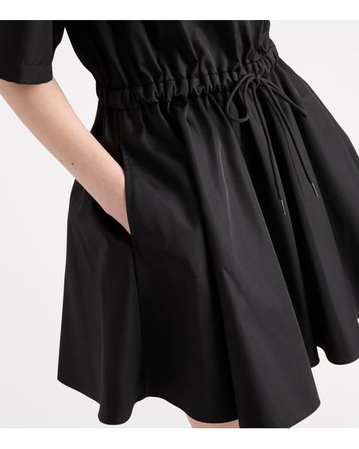 Prada Black Re-Nylon Mini Dress