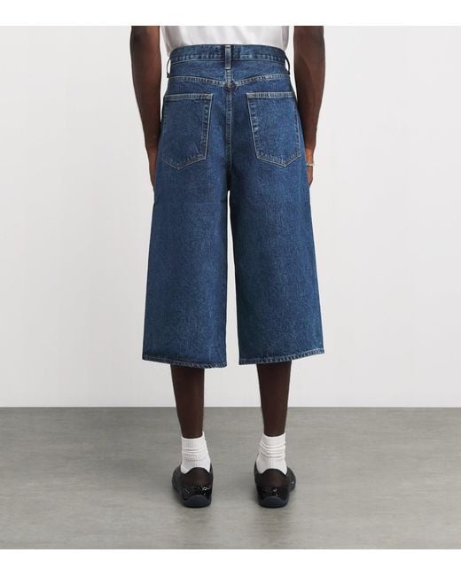 Agolde Blue Beesley Denim Shorts for men