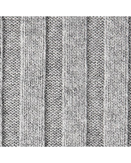 Brunello Cucinelli Gray Cashmere Scarf for men