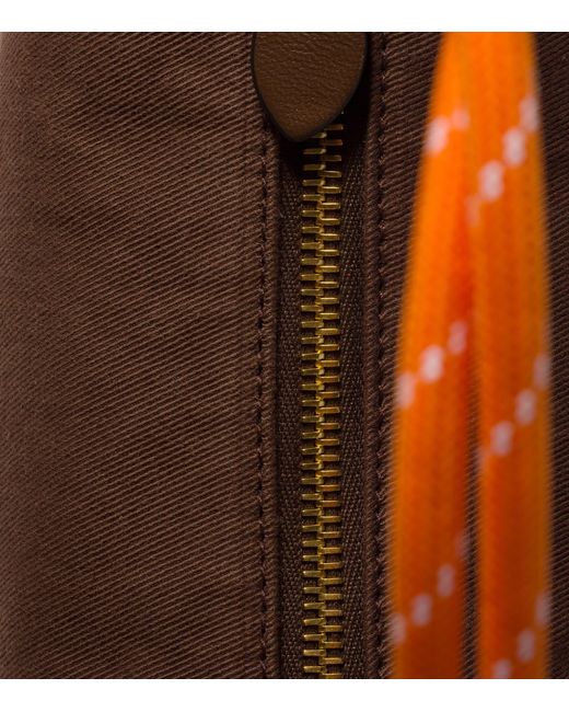 Miu Miu Brown Gabardine Pouch