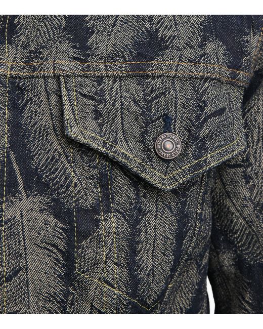 Kapital Gray Magpie Denim Jacket for men