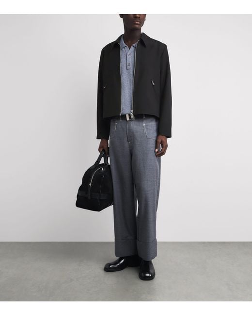 Won Hundred Black Dutton Boxy Jacket for men