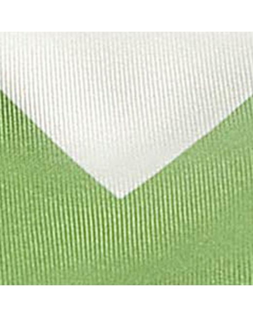 J.W. Anderson Green Silk Printed Scarf