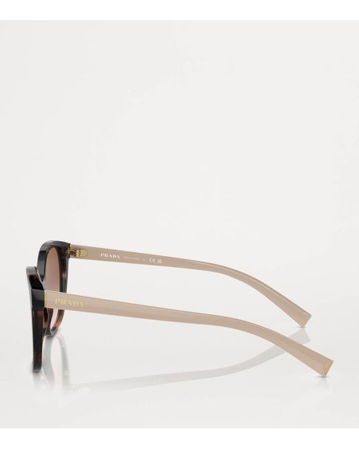 Prada Brown Acetate 0Pr 22Zs Sunglasses