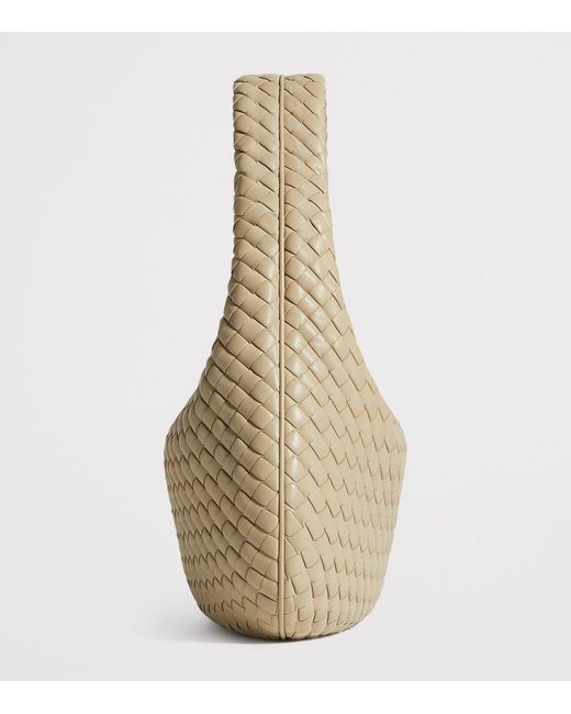 Bottega Veneta Metallic Leather Veneta Shoulder Bag