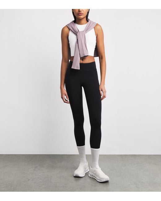 On Shoes White Studio Cropped Tank Top