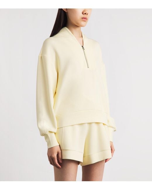 Varley Natural Davidson Quarter-Zip Sweatshirt