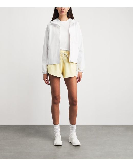 vuori White Renew Trainer Shell Jacket