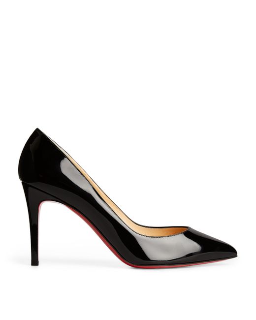 Christian Louboutin Black Pigalle Patent Pumps 85