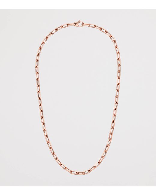 Cartier Metallic Medium Santos De Chain Necklace