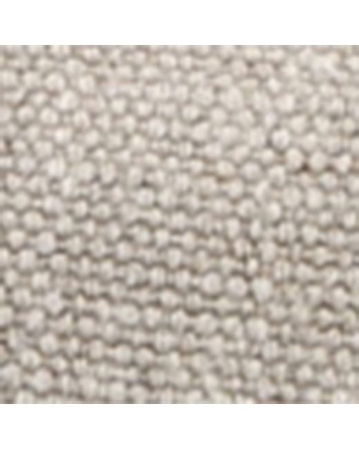 Zegna Gray Cotton-Linen Triple Stitch Sneakers for men