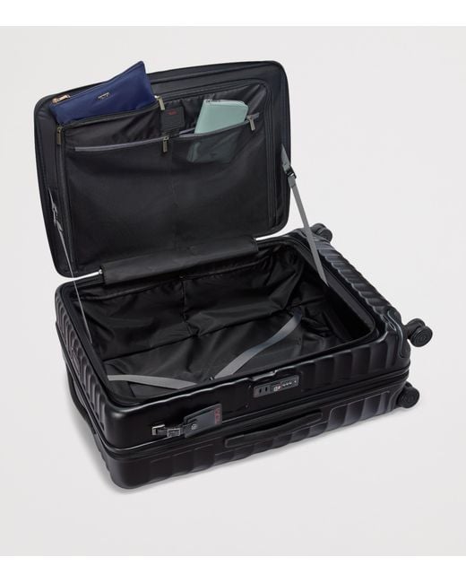 Tumi Black 19 Degree Front Access Expandable Suitcase