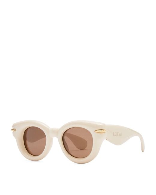 Loewe Natural Inflated Round Sunglasses
