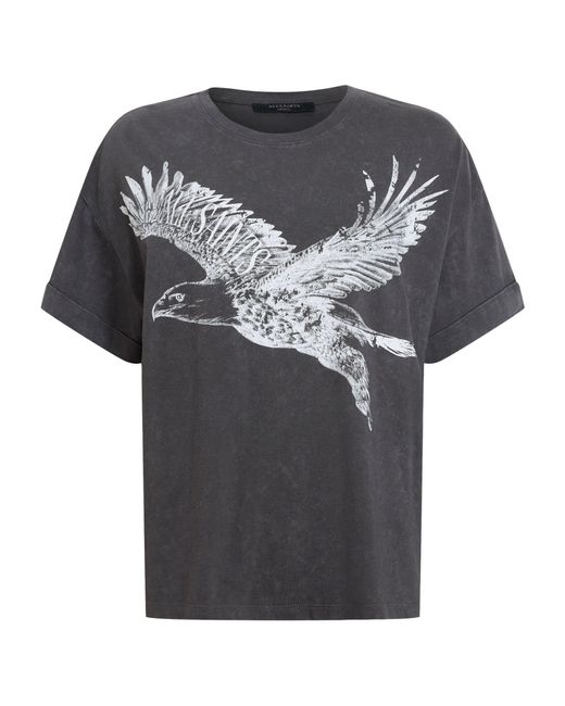 AllSaints Gray Flite Briar T-shirt