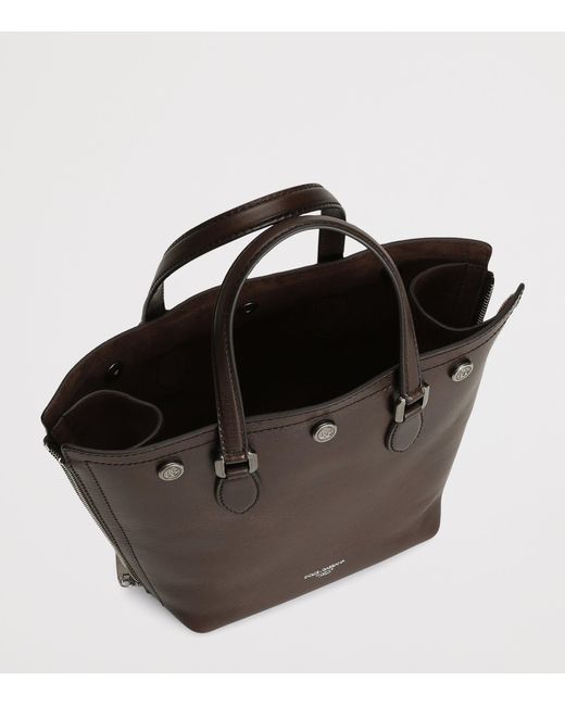 Dolce & Gabbana Multicolor Leather Atene Tote Bag for men