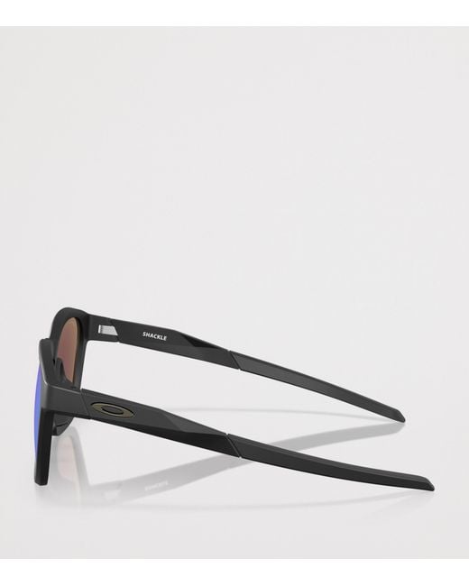 Oakley Blue Shackle Square Sunglasses