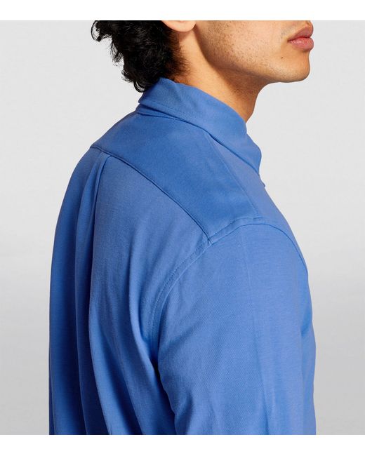 Polo Ralph Lauren Blue Cotton Featherweight-mesh Shirt for men