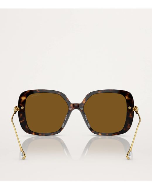 Swarovski Brown Oversized Sk6011 Sunglasses