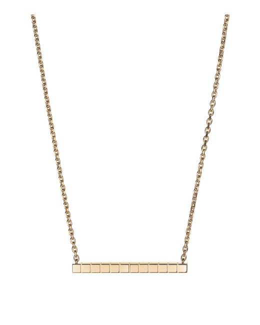 Chopard Metallic Ice Cube Necklace