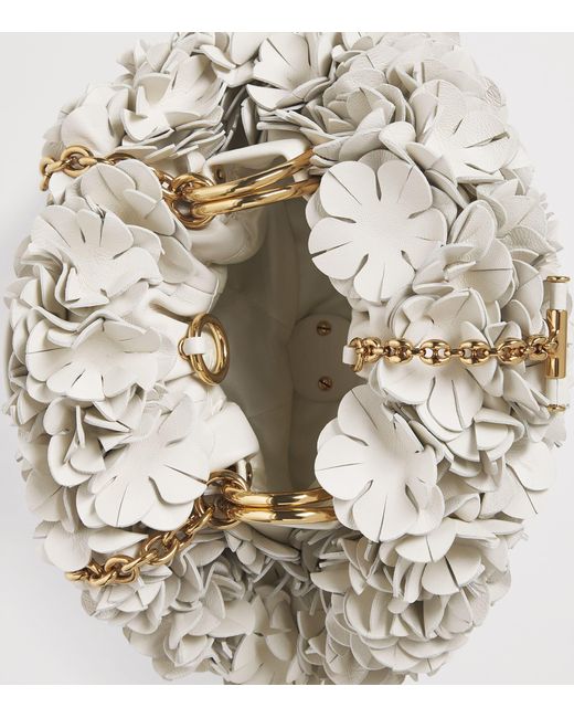 Chloé Natural Lambskin Plissé Shoulder Bag