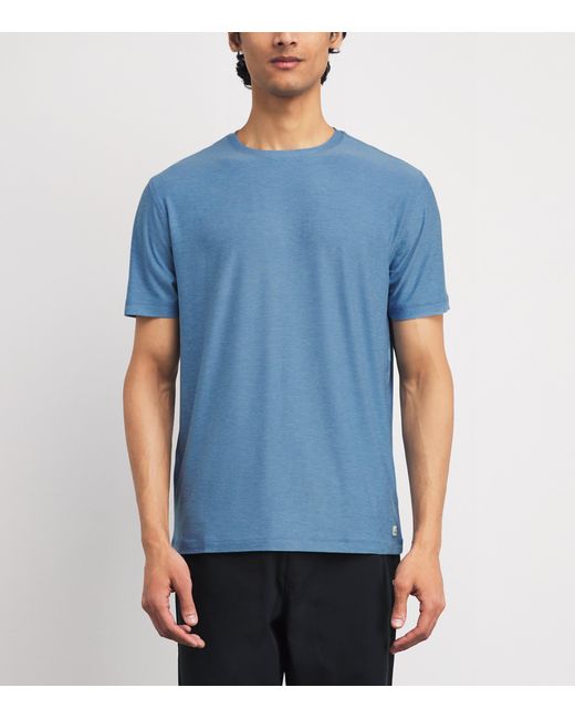 vuori Blue Strato Tech T-Shirt for men