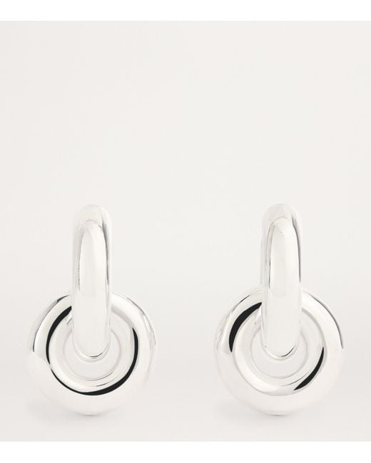 LIE STUDIO White Sterling The Esther Earrings