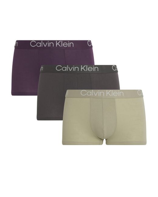 Calvin Klein Multicolor Ultra Soft Modern Boxer Briefs for men
