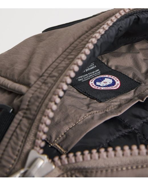 Canada Goose Gray Enduraluxe Belt Bag for men