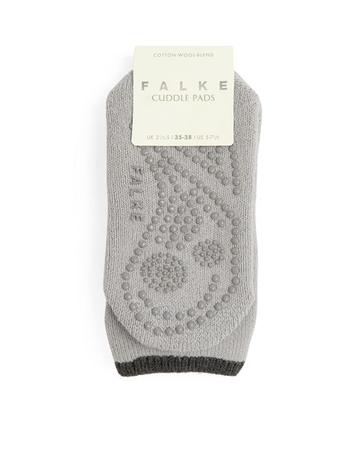 Falke Gray Cuddle Pad Socks