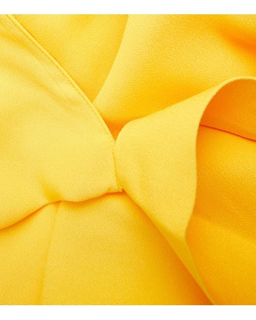 ‎Taller Marmo Yellow Cady Ooo Kaftan Maxi Dress