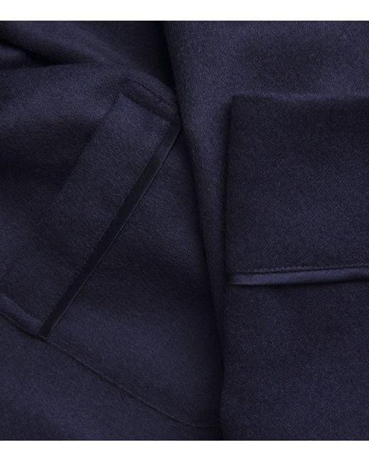 Olivia Von Halle Blue Cashmere Vanderbilt Pyjamas