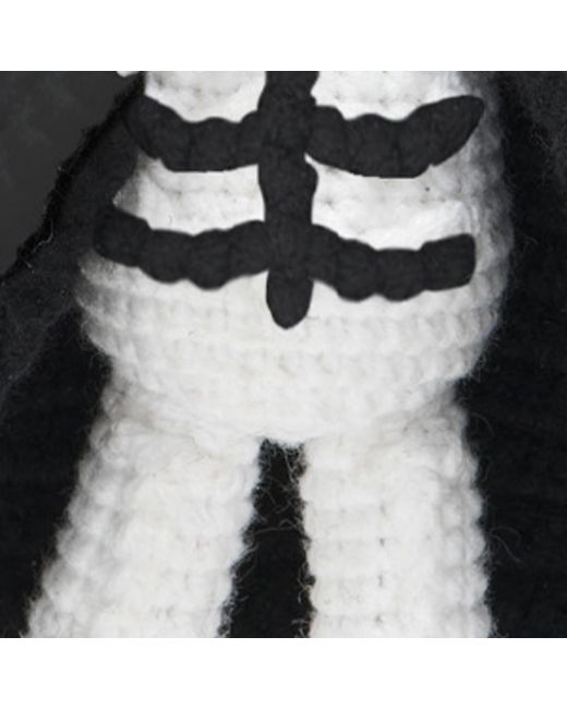 McQueen White Knitted The Doll Charm