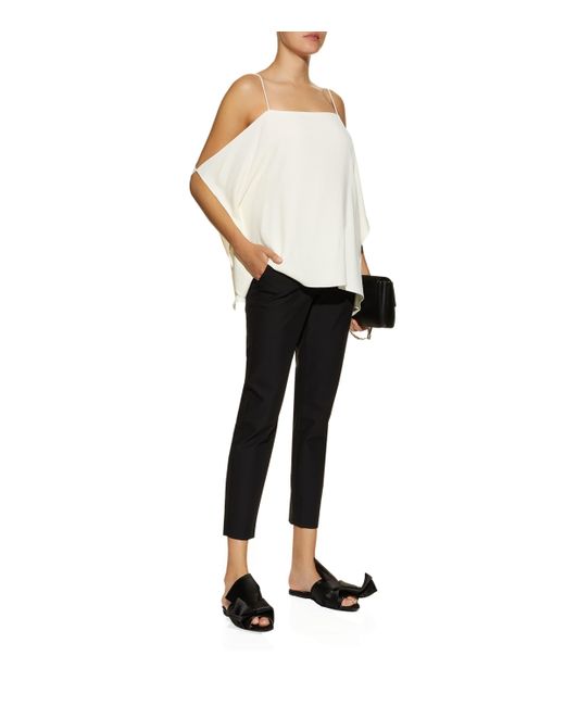 Theory Black Thaniel Straight Leg Trousers