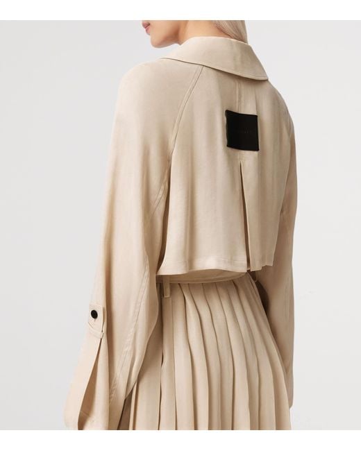 AllSaints Natural Lizie Trench Coat