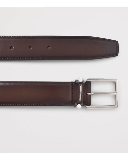 Christian Louboutin Brown Chambeliss Leather Belt for men