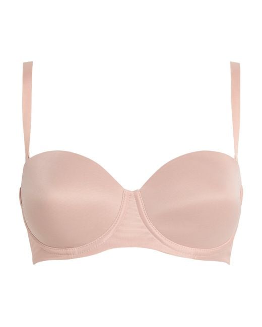 Wolford Pink Sheer Touch Push-Up Bra
