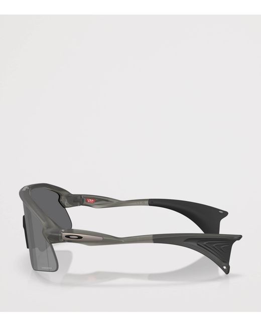 Oakley Gray Stunt Devil Rectangle Sunglasses
