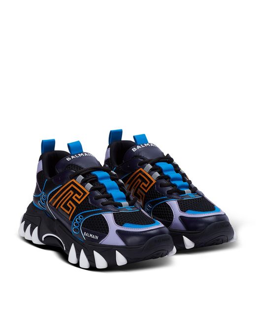 Balmain Blue B-east Sneakers for men