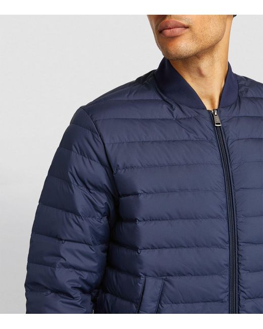 Down filled top bomber jacket