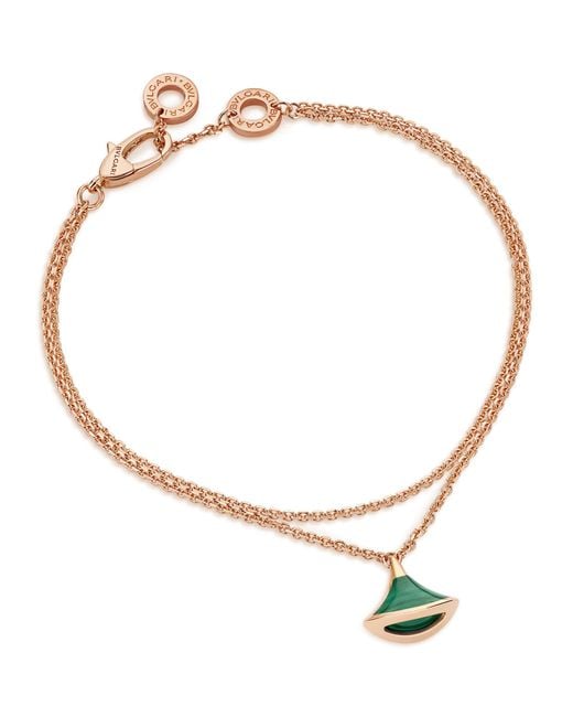 BVLGARI Metallic And Malachite Divas' Dream Bracelet