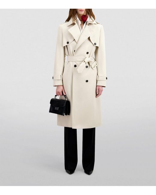 The Kooples Natural Belted Trench Coat