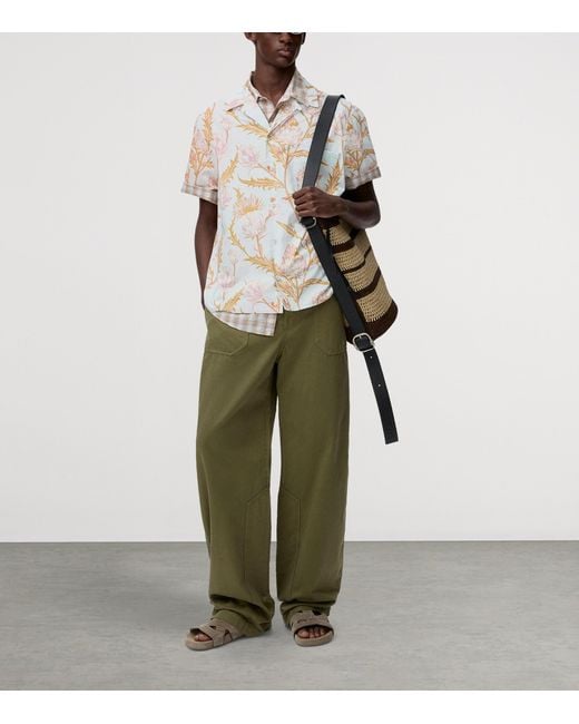 Loewe White X Paula's Ibiza Artichoke Shirt for men