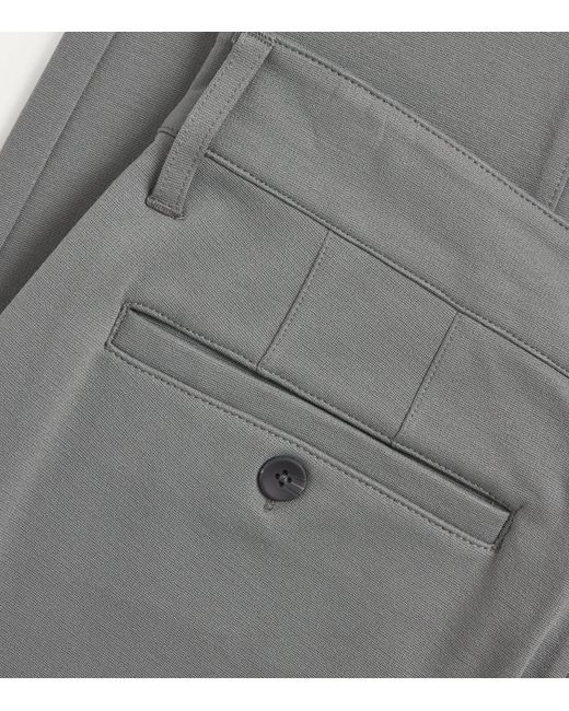 PAIGE Gray Straight-fit Stafford Trousers for men