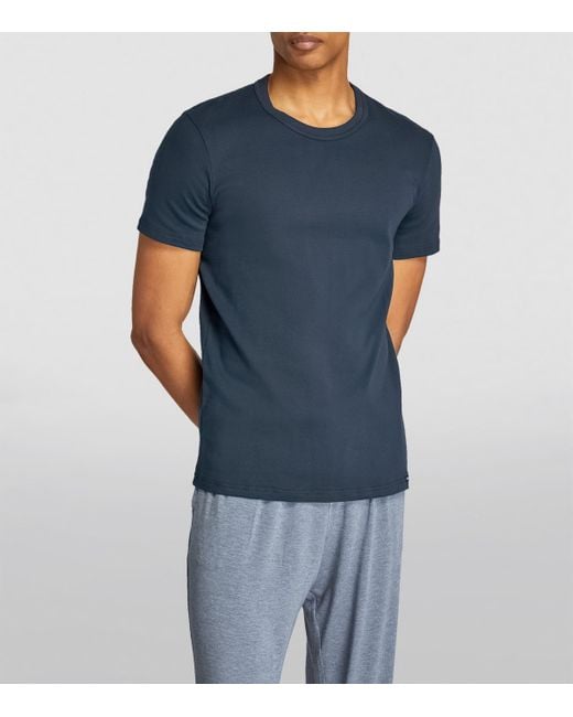 Tom Ford Blue Crew-Neck T-Shirt for men