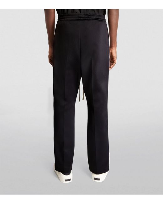 Fear Of God Black Relaxed Drawstring Sweatpants for men