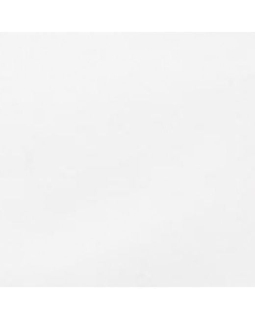 Prada White Logo-Plaque Nylon Baseball Cap for men