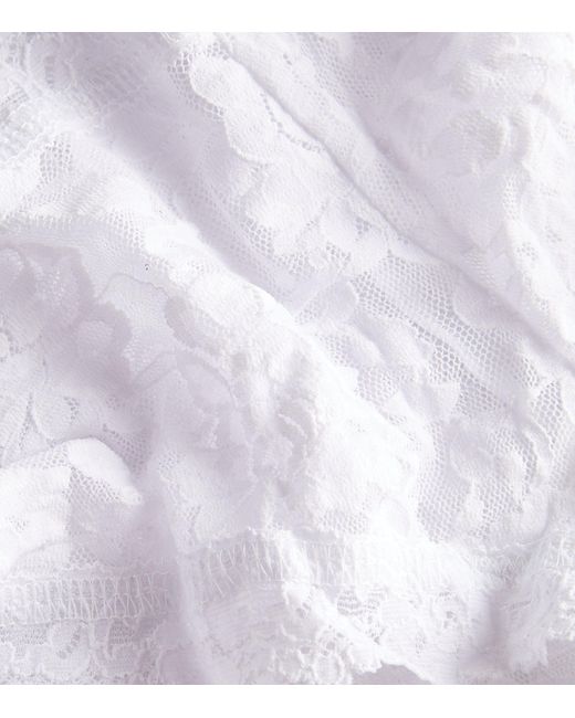 Hanky Panky White Signature Lace Boyshorts