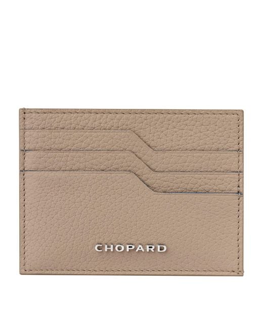 Chopard Natural Small Leather Heritage Card Holder for men
