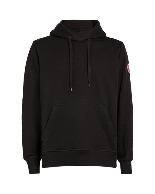 Canada Goose Black Huron Hoodie for men